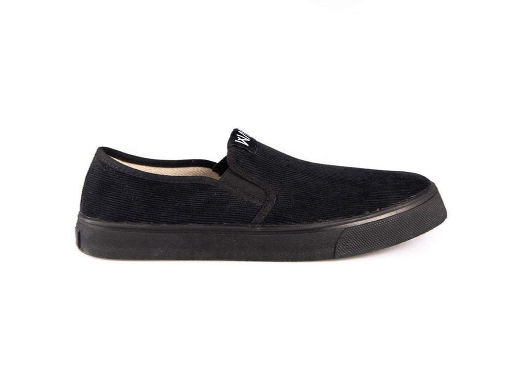 Wasted shoes - Sliptight - CORD BLACK