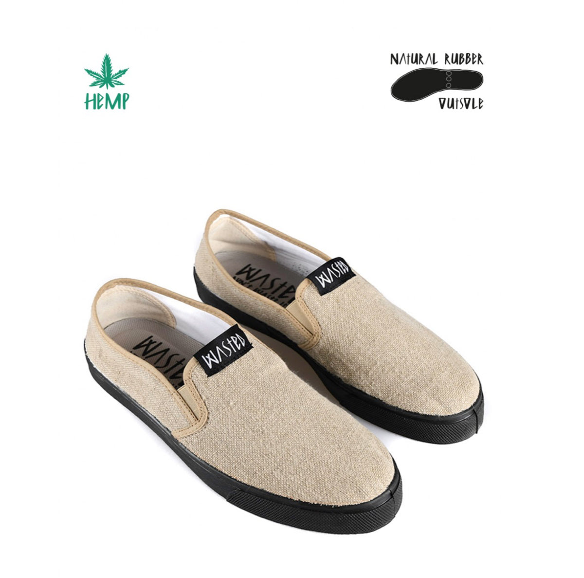 Wasted shoes - Sliptight - HEMP