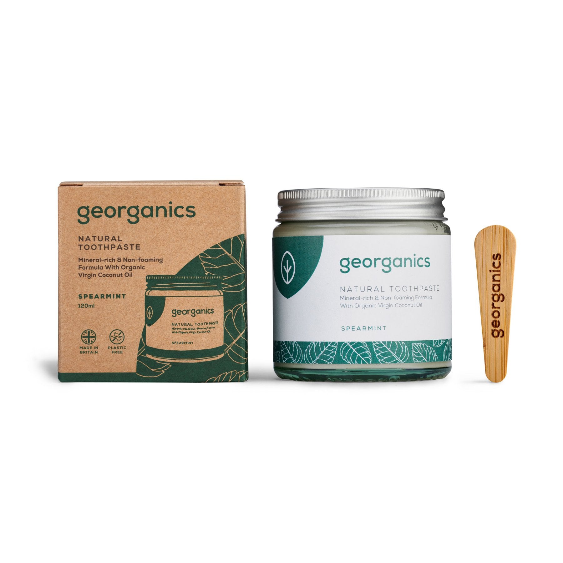 GEORGANICS Natural Toothpaste - Spearmint